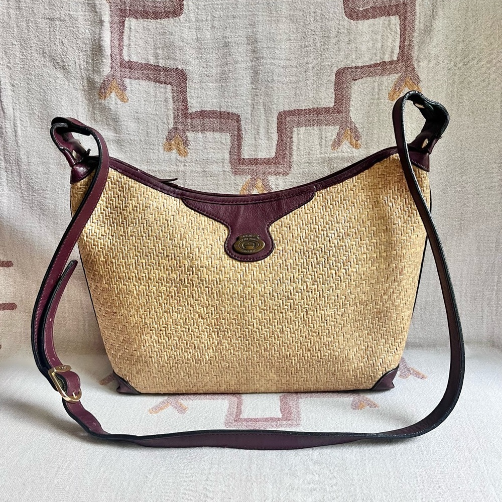 Vintage Etienne Aigner Woven Purse